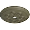 Ekena Millwork Spiral Ceiling Medallion (Fits Canopies up to 4"), Hnd-Painted Spartan Stone, 25 1/4"OD x 4"ID x 2"P CM25SPSSF - alternate 4